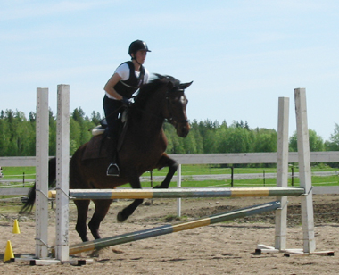 Ayla med Sussi